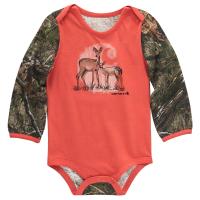 Carhartt CA7001 - Long-Sleeve Camo Doe Bodysuit - Girls