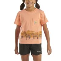 Carhartt CA7025 - Short-Sleeve Herd Pocket T-Shirt - Girls