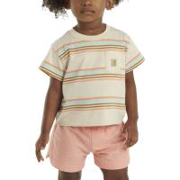 Carhartt CA7026 - Short-Sleeve Stripe Pocket T-Shirt - Girls