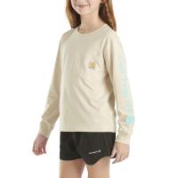 Carhartt CA7035 - Long-Sleeve Graphic Pocket T-Shirt - Girls