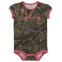 Carhartt CA7051 - Short-Sleeve Camo Logo Bodysuit - Girls