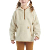 Carhartt CA7058 - Long-Sleeve Fleece Hooded Half-Zip Sweatshirt - Girls