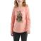 Shell Pink Heather Carhartt CA7061 Front View - Shell Pink Heather