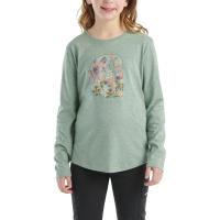 Carhartt CA7062 - Long-Sleeve Floral T-Shirt - Girls