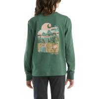 Carhartt CA7068 - Long-Sleeve Mountain Pocket T-Shirt - Girls