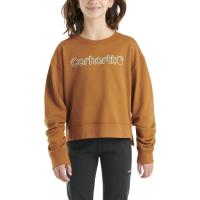 Carhartt CA7073 - Long-Sleeve Logo T-Shirt - Girls