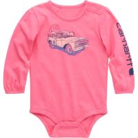 Carhartt CA7086 - Long-Sleeve Old Truck Bodysuit - Girls