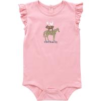 Carhartt CA7098 - Short-Sleeve Animal Stack Bodysuit - Girls