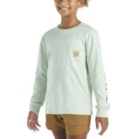 Carhartt CA7107 - Long-Sleeve Graphic Pocket T-Shirt - Girls