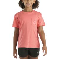 Carhartt CA7109 - Short-Sleeve Tonal Patch Pocket T-Shirt - Girls