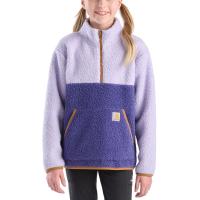 Carhartt CA7133 - Long-Sleeve Fleece Quarter-Zip Sweatshirt - Girls