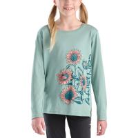 Carhartt CA7137 - Long-Sleeve Sunflower T-Shirt - Girls