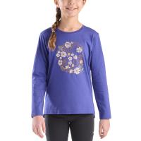 Carhartt CA7140 - Long-Sleeve Floral "C" T-Shirt - Girls