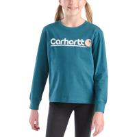 Carhartt CA7148 - Long-Sleeve Core Logo T-Shirt - Girls