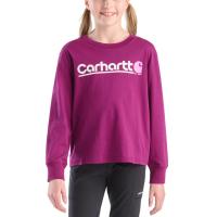 Carhartt CA7148 - Long-Sleeve Core Logo T-Shirt - Girls