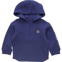 Carhartt CA7151 - Long-Sleeve Quilted Jersey Half-Zip Sweatshirt - Girls