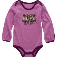 Carhartt CA7157 - Long-Sleeve Puppy Bodysuit - Girls
