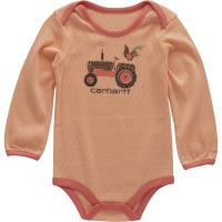 Carhartt CA7159 - Long-Sleeve Tractor Bodysuit - Girls