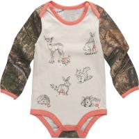 Carhartt CA7163 - Long-Sleeve Camo Bodysuit - Girls