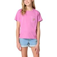 Carhartt CA7168 - Re-Engineered Short-Sleeve Garment Dyed Pocket T-Shirt - Girls