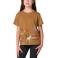 Carhartt Brown Heather Carhartt CA7173 Front View - Carhartt Brown Heather
