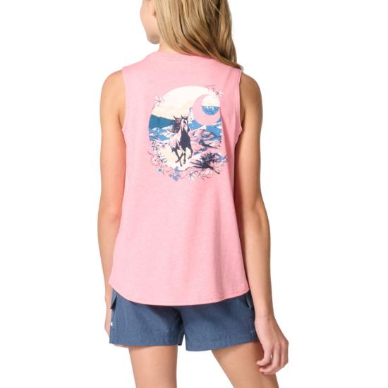 Pink Lemonade Heather Carhartt CA7183 Back View