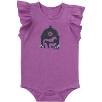 Carhartt CA7196 - Ruffle Sleeve Barn Bodysuit - Girls