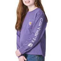 Carhartt CA7220 - Long-Sleeve Garment Dyed Pocket T-Shirt - Girls