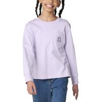 Carhartt CA7221 - Tonal Patch Pocket Long Sleeve T-Shirt - Girls