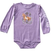 Carhartt CA7223 - Long-Sleeve Horse Bodysuit - Girls
