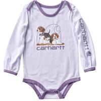 Carhartt CA7227 - Long-Sleeve Puppies Bodysuit - Girls