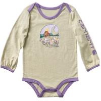 Carhartt CA7228 - Long-Sleeve Farm Bodysuit - Girls