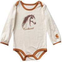Carhartt CA7231 - Long-Sleeve Horse Bodysuit - Girls