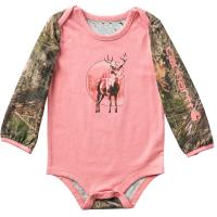 Carhartt CA7232 - Long-Sleeve Camo Bodysuit - Girls