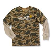 Carhartt CA8431 - Layered Camo T-Shirt - Boys