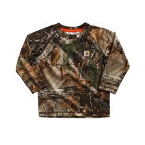 Brown 12 Months Carhartt Baby Boys Force Camo Pocket Tee