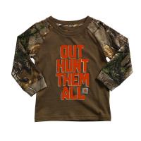 Carhartt CA8505 - Camo Raglan Tee - Boys