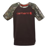 Carhartt CA8551 - Camo Raglan Tee - Boys