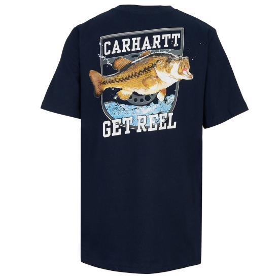 Navy Carhartt CA8662 Front View