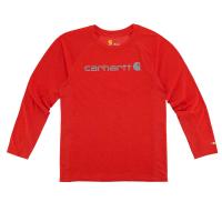 Carhartt CA8726 - Long Sleeve Force Logo Tee - Boys