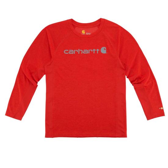 Fiery Red Heather Carhartt CA8726 Front View