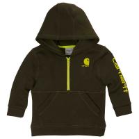 Carhartt CA8761 - Logo Fleece Half Zip Sweatshirt - Boys