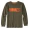 Olive Heather Carhartt CA8842 Front View - Olive Heather