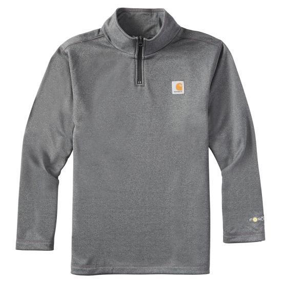 Carhartt CA8856 - Force® Quarter Zip Sweatshirt | Dungarees