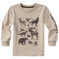 Carhartt CA8863 - Woodgrain Animals Tee - Boys