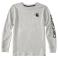 Heather Gray Carhartt CA8901 Front View - Heather Gray