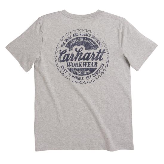 Heather Gray Carhartt CA8944 Front View