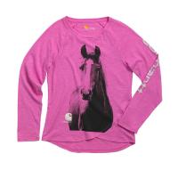 Carhartt CA9346 - Photo Real Horse Tulip Tee - Girls