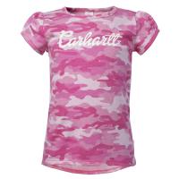 Carhartt CA9377 - Pink Camo Tee - Girls