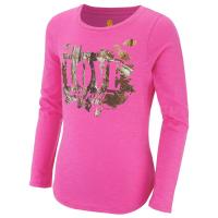 Carhartt CA9407 - Camo Love Slub Tee - Girls